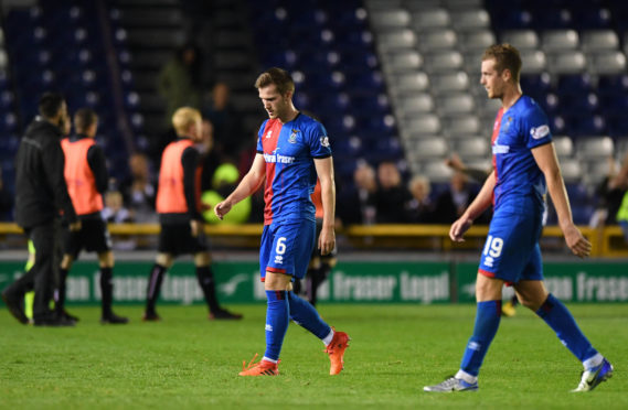 Caley Thistle defender Jamie McCart.