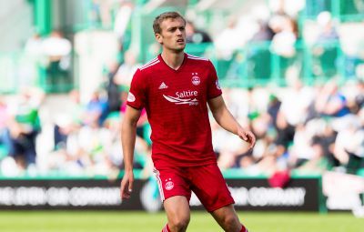 Aberdeen forward James Wilson.