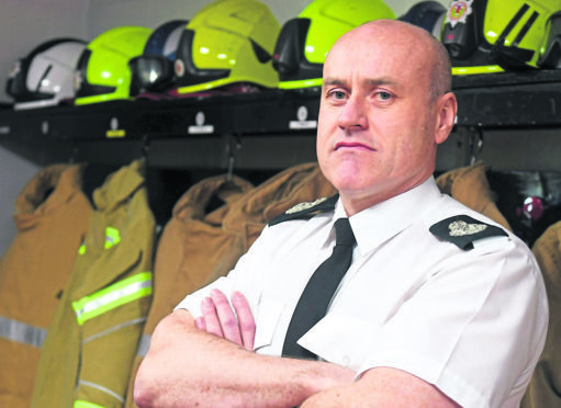 Lewis Ramsay, director of response and resilience at the Scottish Fire and Rescue Service, promised more staff.
