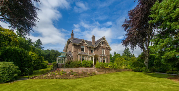 Paul Lawrie's £2.2m mansion, Brackenhill, is on the market.