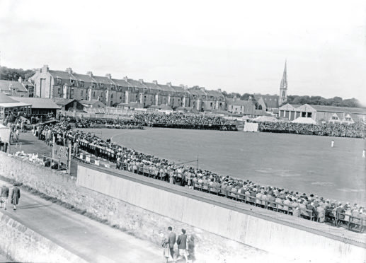 Scotland v Australia
at Mannofield, September 1948.