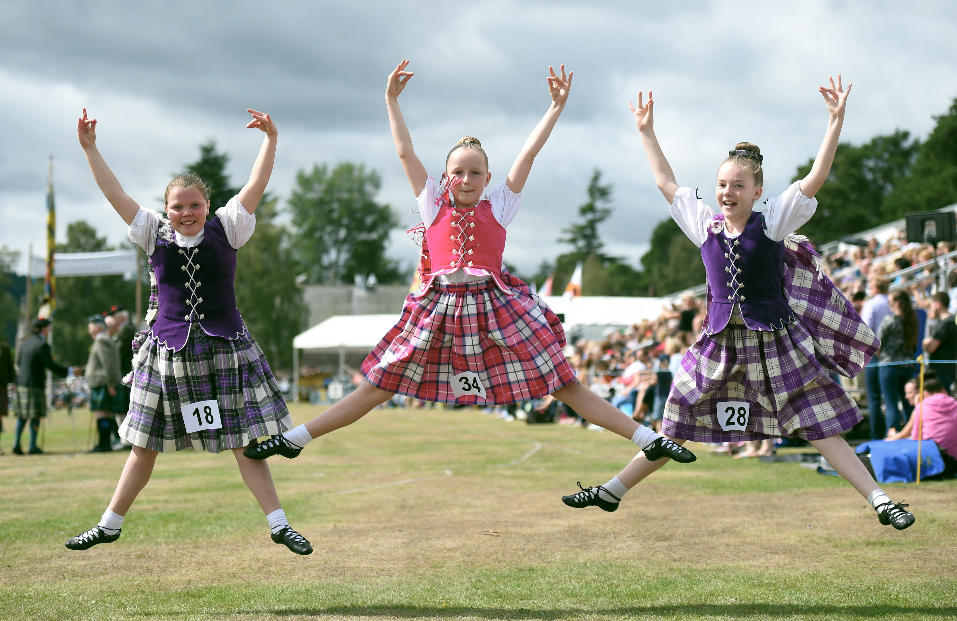 Organisers of Aboyne Highland Games have donated £2,000 to four community groups