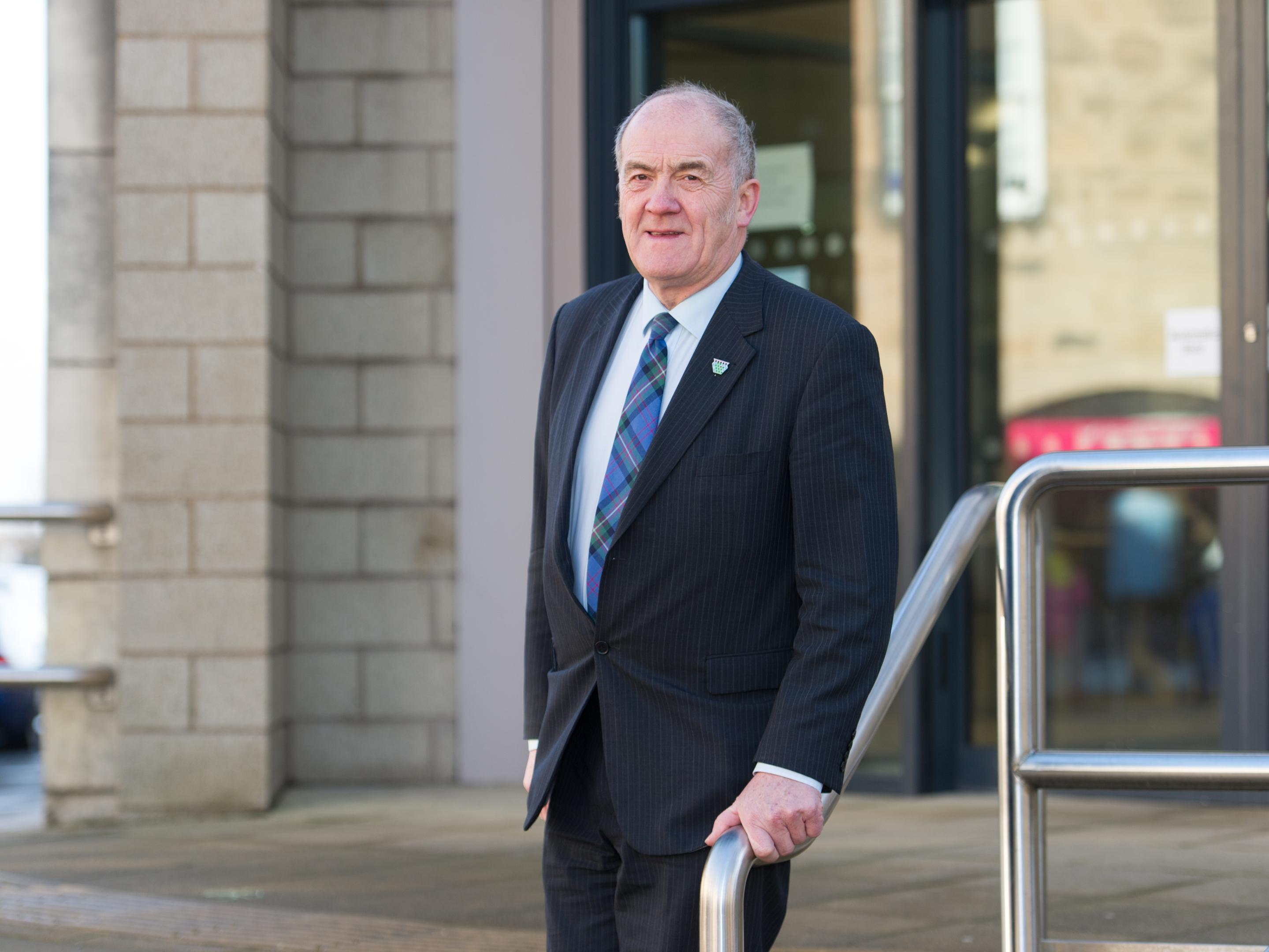 Forres councillor George Alexander has praised the work done by staff.