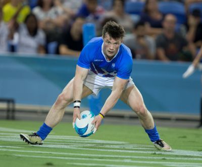 George Horne in action for Scotland at the 2018 Commonwealth Games.   Picture by Jeff Holmes