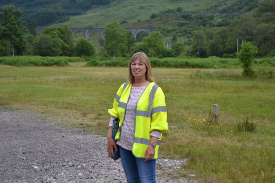 Fiona Gibson has campaigned as part of the community council, which is currently in abeyance, for a reduced speed limit