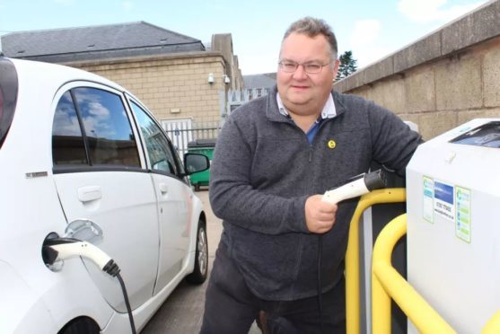 Moray Council leader Graham Leadbitter.