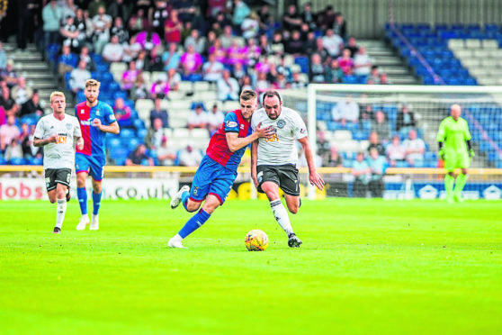 Caley Thistle midfielder Liam Polworth.