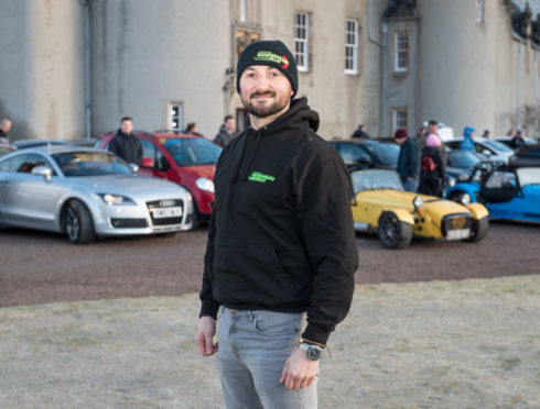 Cannonbawz Run organiser Kris O'Neill is a flight paramedic for the Scottish Air Ambulance Charity.