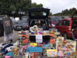 Megan Kemp raised £90 for projects in Kenya by holding a car boot sale.