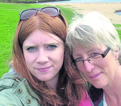 Kirsty Macleod and her mum Catherine.