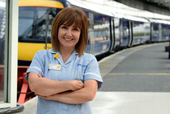 Marie Curie nurse, Jackie Smith was the face of a campaign to fund a local nurse