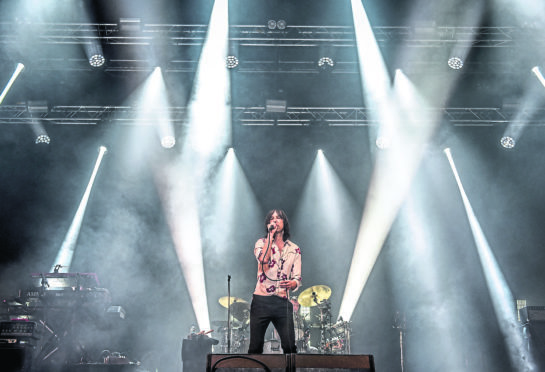 Primal Scream perform on the Garden stage