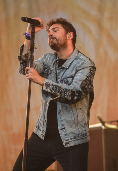 You Me at Six perform on the Garden stage