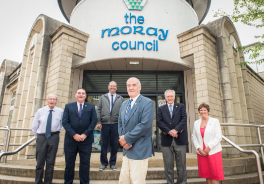 Ronald Shepherd, James Allan, Gordon Cowie George Alexander (Lead Councillor of the Group), John Cowe, Lorna Creswell