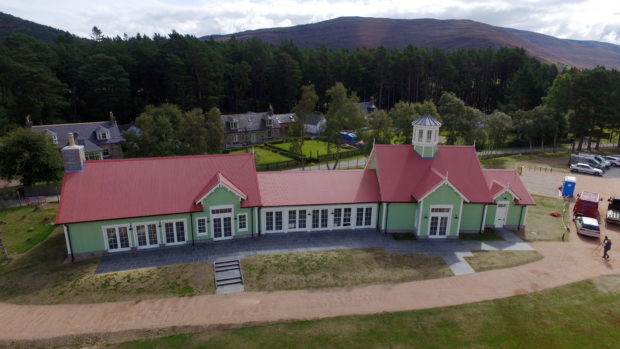 Prince Charles was keen to support the Duke of Rothesay Highland Games Pavilion from day one (Picture by Kenny Elrick)