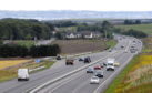 The A90 between Aberdeen and Dundee
