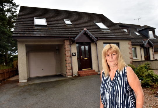 Kintore woman claims she could be left homeless in factor dispute. Picture by Scott Baxter