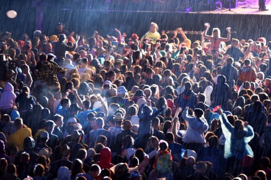 Belladrum fans enjoying the festival in 2018. Picture by Sandy McCook.