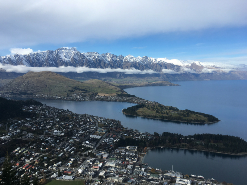 New Zealand - View over Queenstown