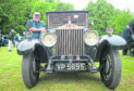 Alan Croxford and his 1929 Rolls Royce saloon