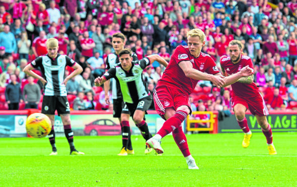 Aberdeen's Gary Mackay-Steven