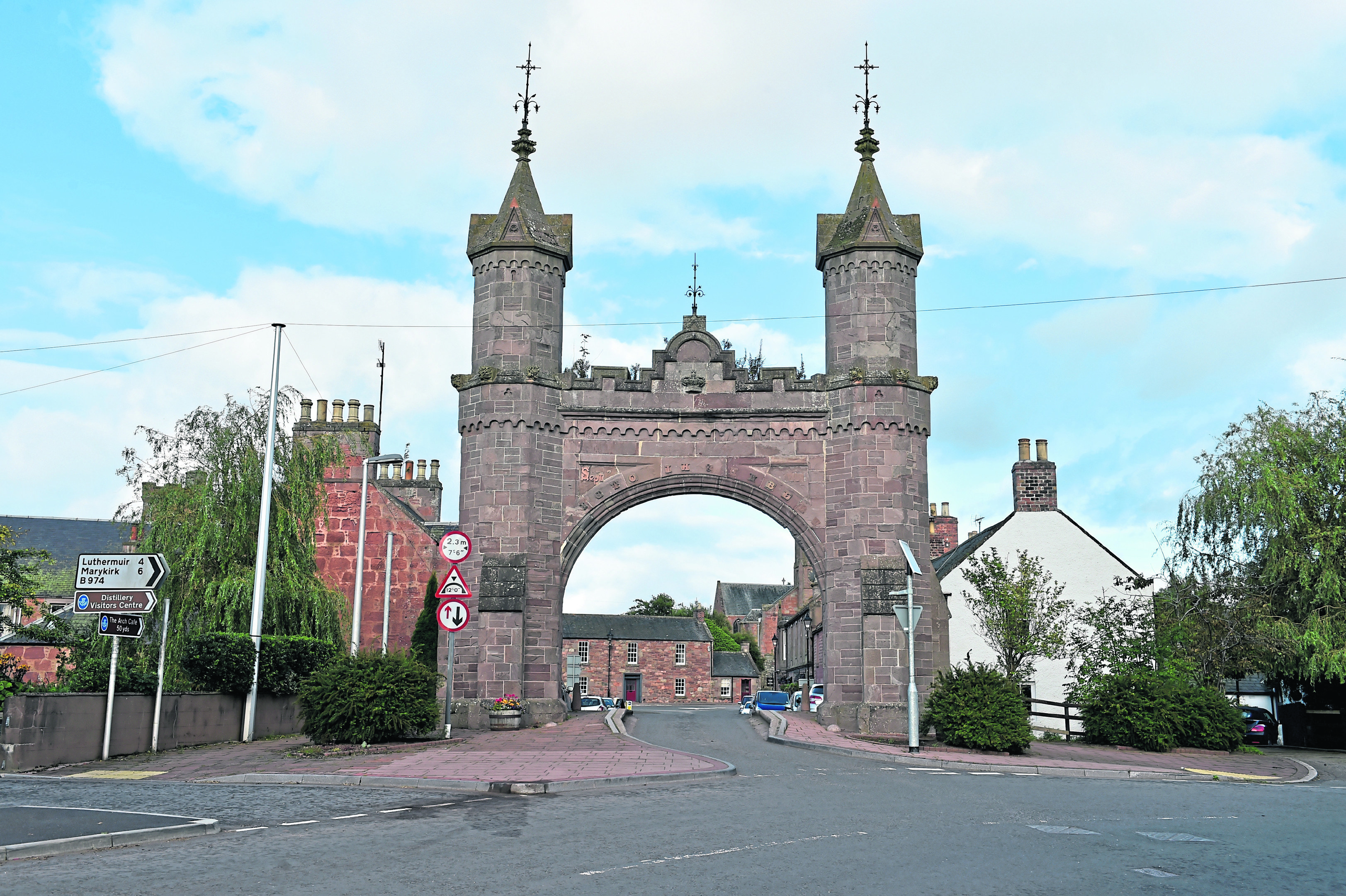 The Royal Arch at Fettercairn. Picture by Kenny Elrick.
