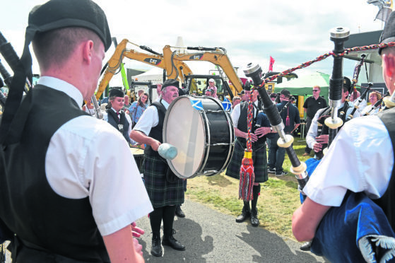 Dingwall Royal British Legion pipe band