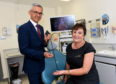 New endoscopy equipment funded by Friends of ANCHOR offers the best possible chance of detection of cancer in head and neck patients in the NHS Grampian region. Picture by Heather Fowlie.