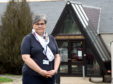 Angie Wood, partnership manager, at Muirhead nursing home. Picture by Jim Irvine.
