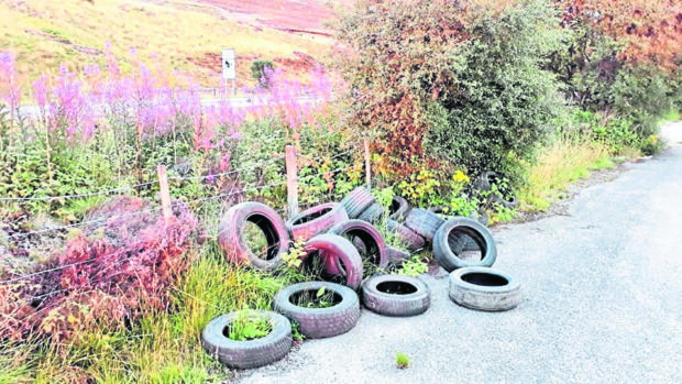 Councillor Duncan Macpherson said the choice of dump site, between the A9 and railway, could scarcely have been worse.