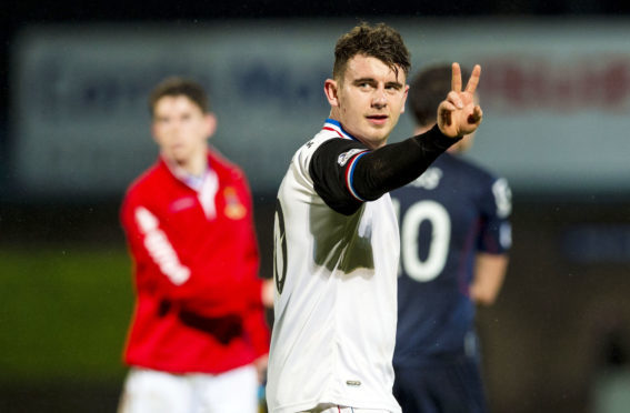 Aaron Doran has five goals in 14 Highland derbies for Caley Thistle.