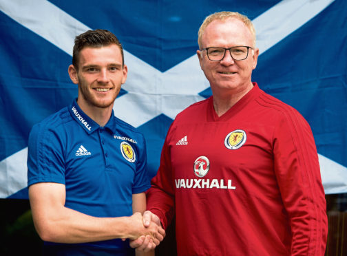 Andy Robertson is the new Scotland captain.