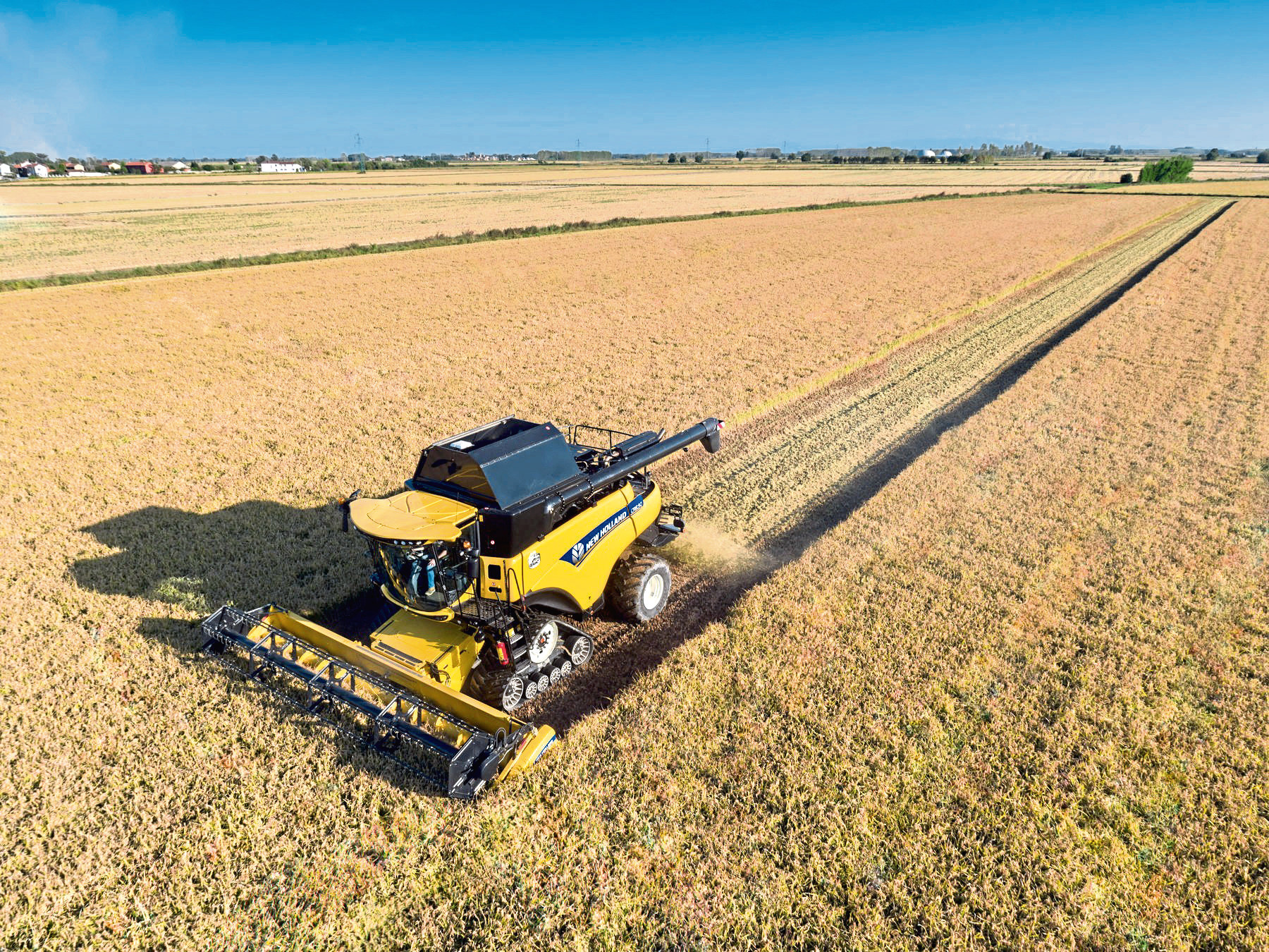 The company is a New Holland dealer.