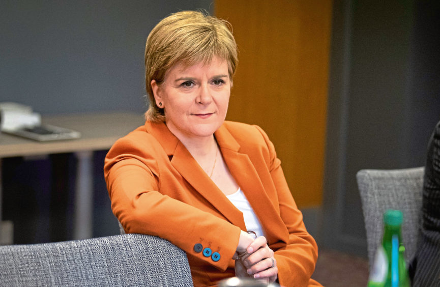 Nicola Sturgeon was challenged over high transport costs in the Highlands