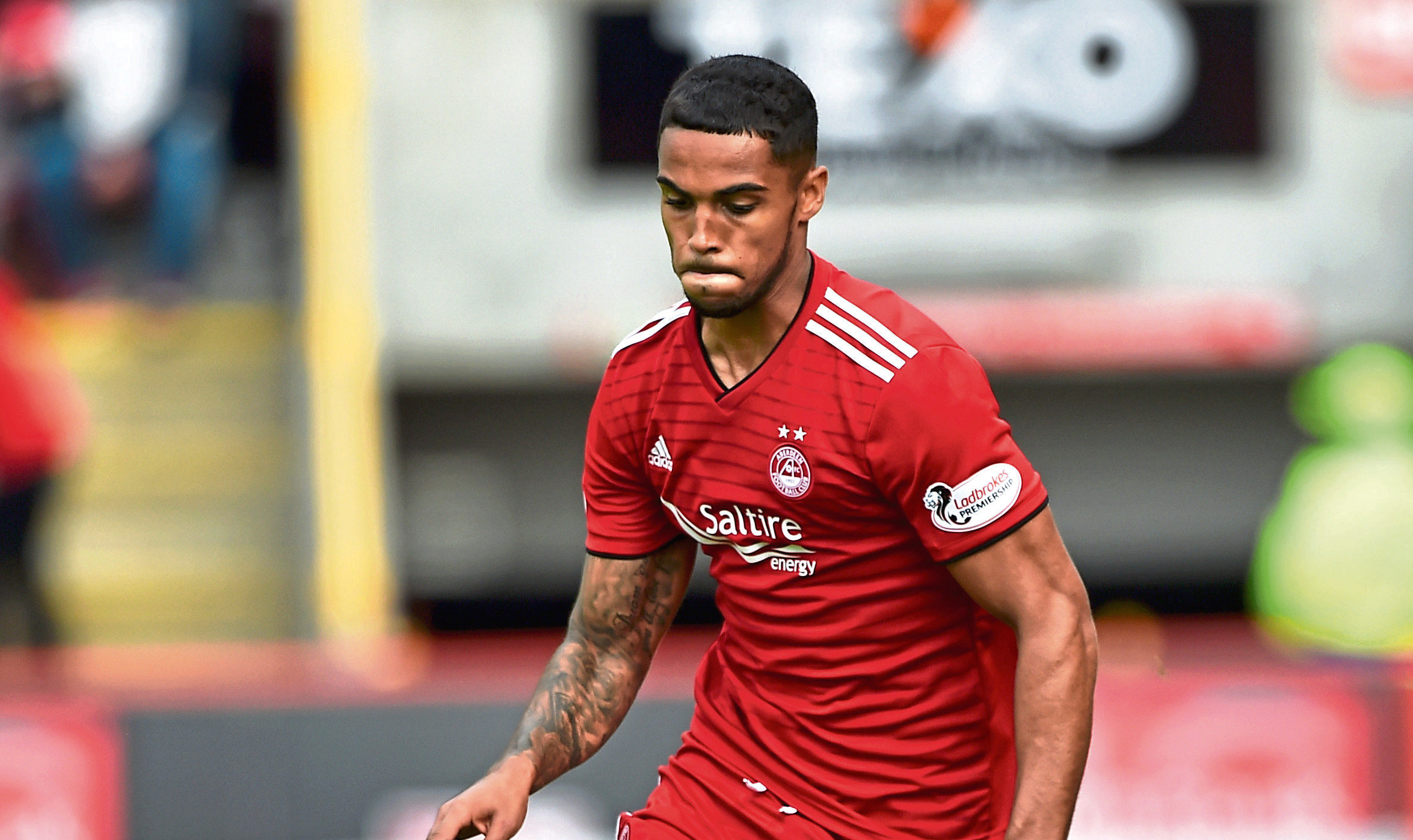 Max Lowe has made 42 appearances for the Dons this season.