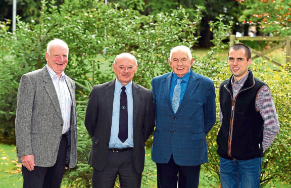James Buckingham, Graham Bruce, David Smith and Stuart Duncan.