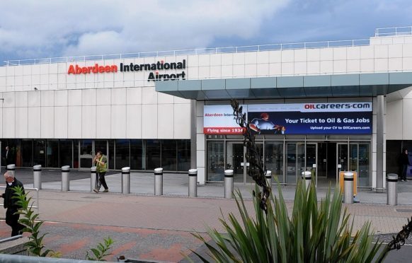Aberdeen International Airport .