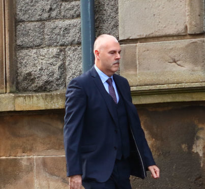 Darryl Burnside former police officer sentenced to 8 months for having indecent images of children at his home nant drive oban picture kevin mcglynn