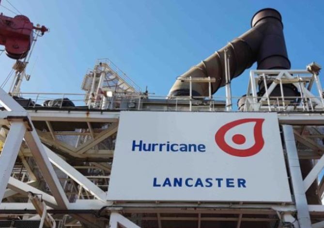First oil is expected from Lancaster in the first half of next year.