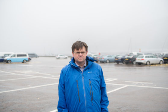 Andrew Baxter will put the case for free parking before Highland Council today.