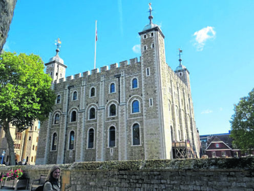 The Tower of London where Lord Lovat was beheaded in 1747