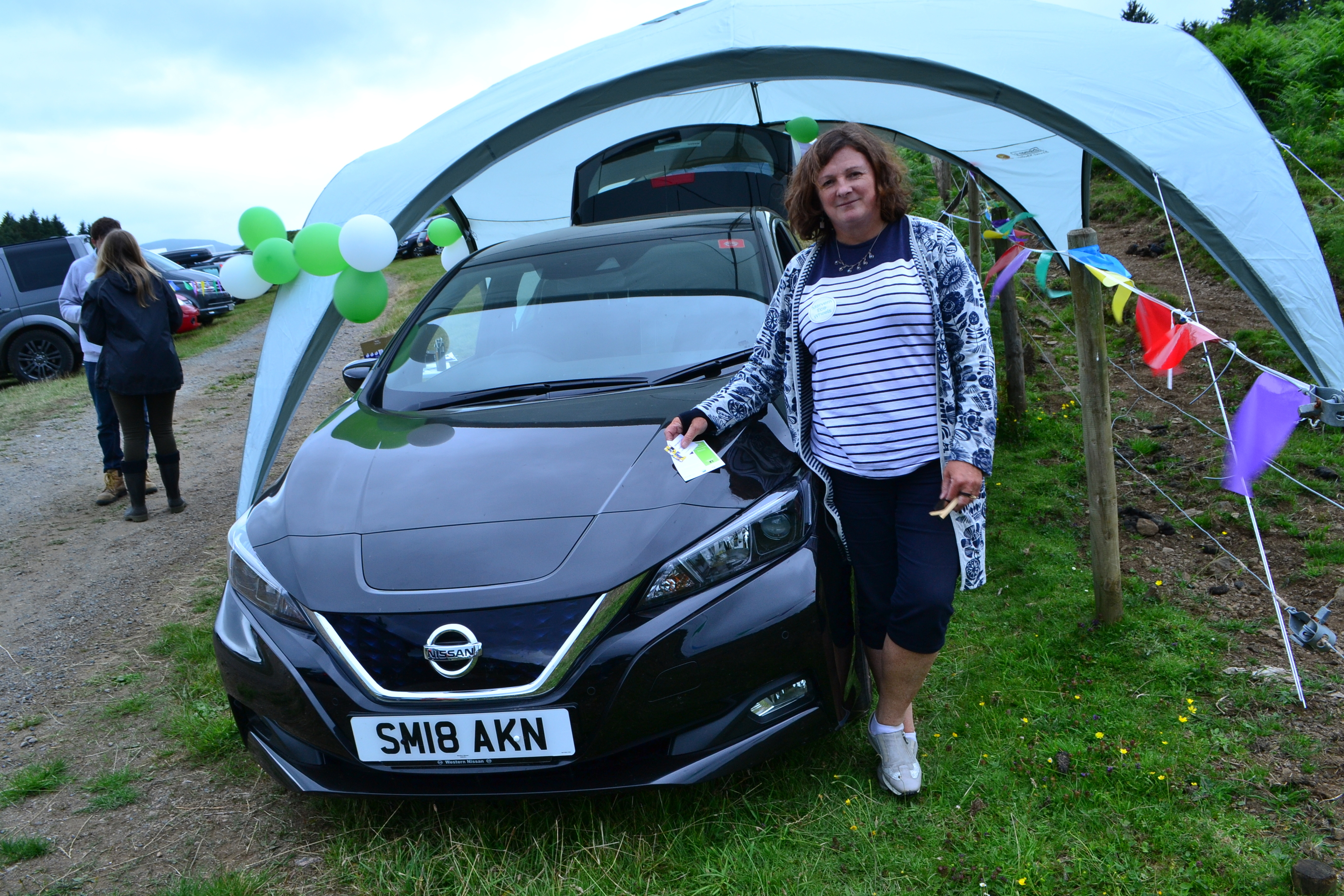 Dr Susan Taylor at the Morvern Highland Games.