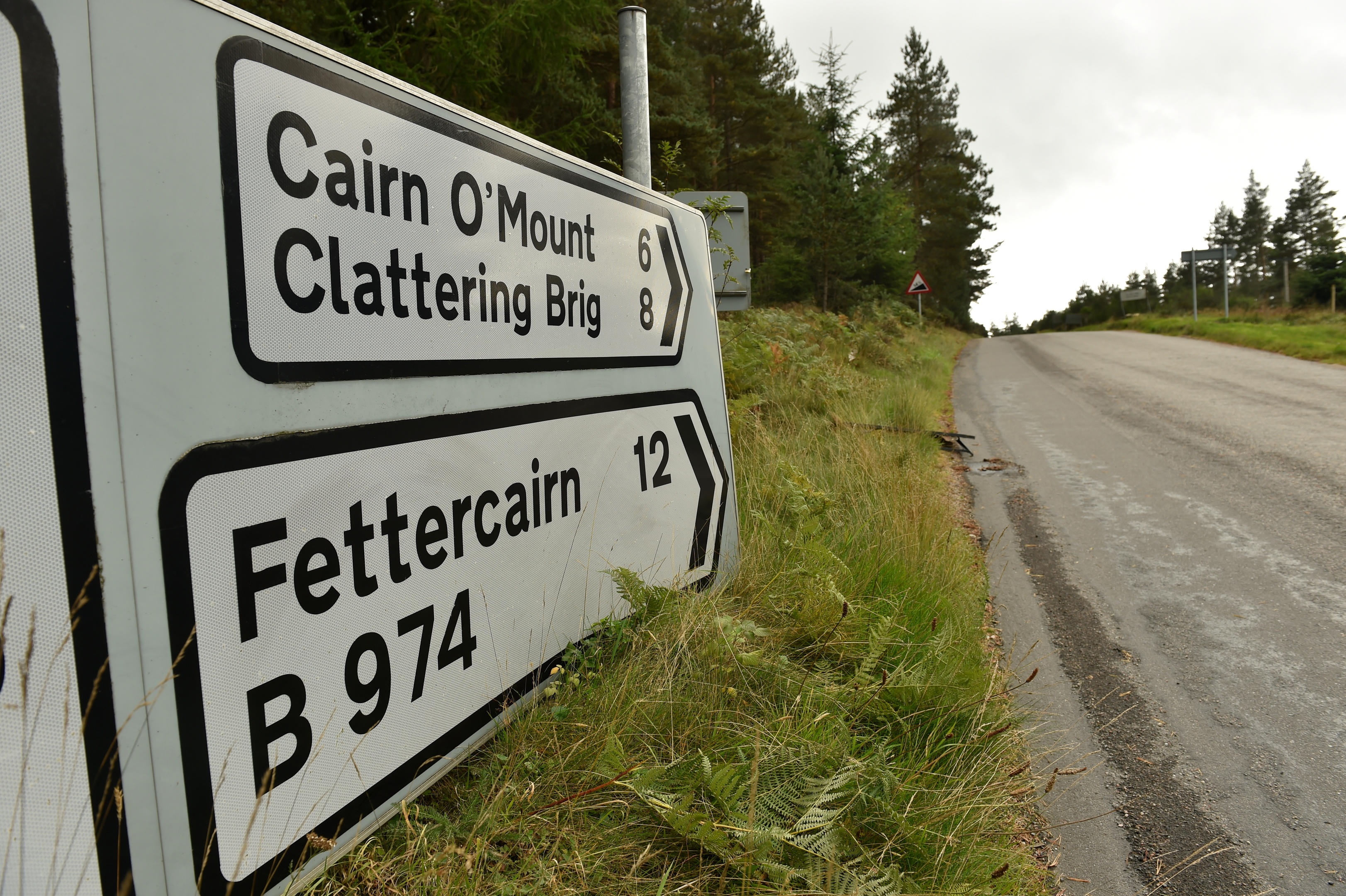 The B974 Cairn O' Mount road (Picture by Kenny Elrick)
