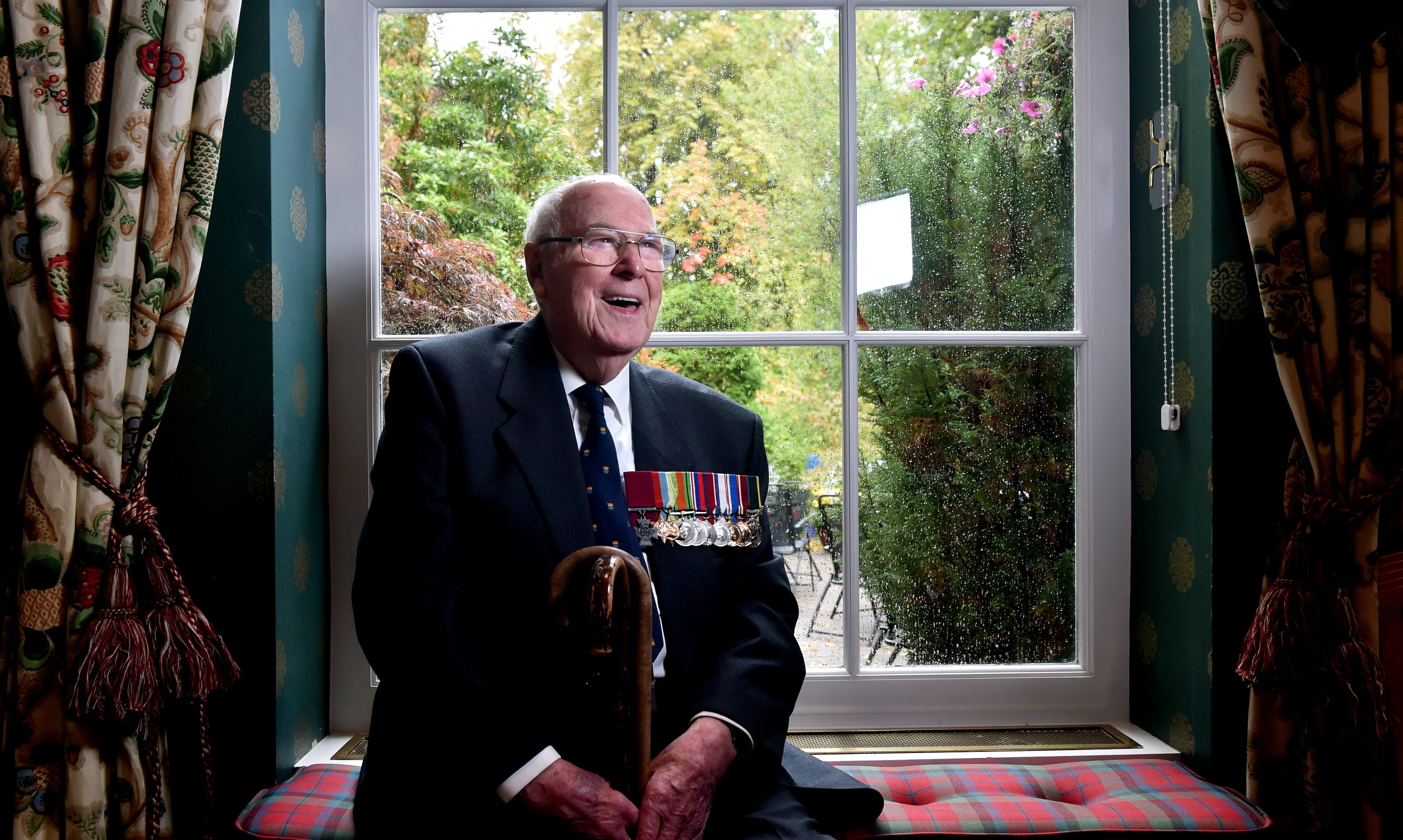 John Alexander Cruickshank from Aberdeen is Britain's oldest surviving VC recipient.