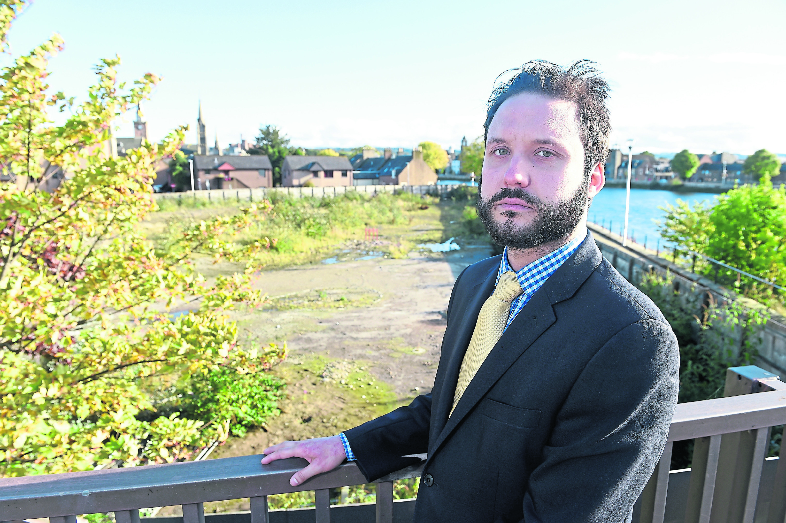 Councillor Richard Laird who has announced his intention to stand down from Highland Council