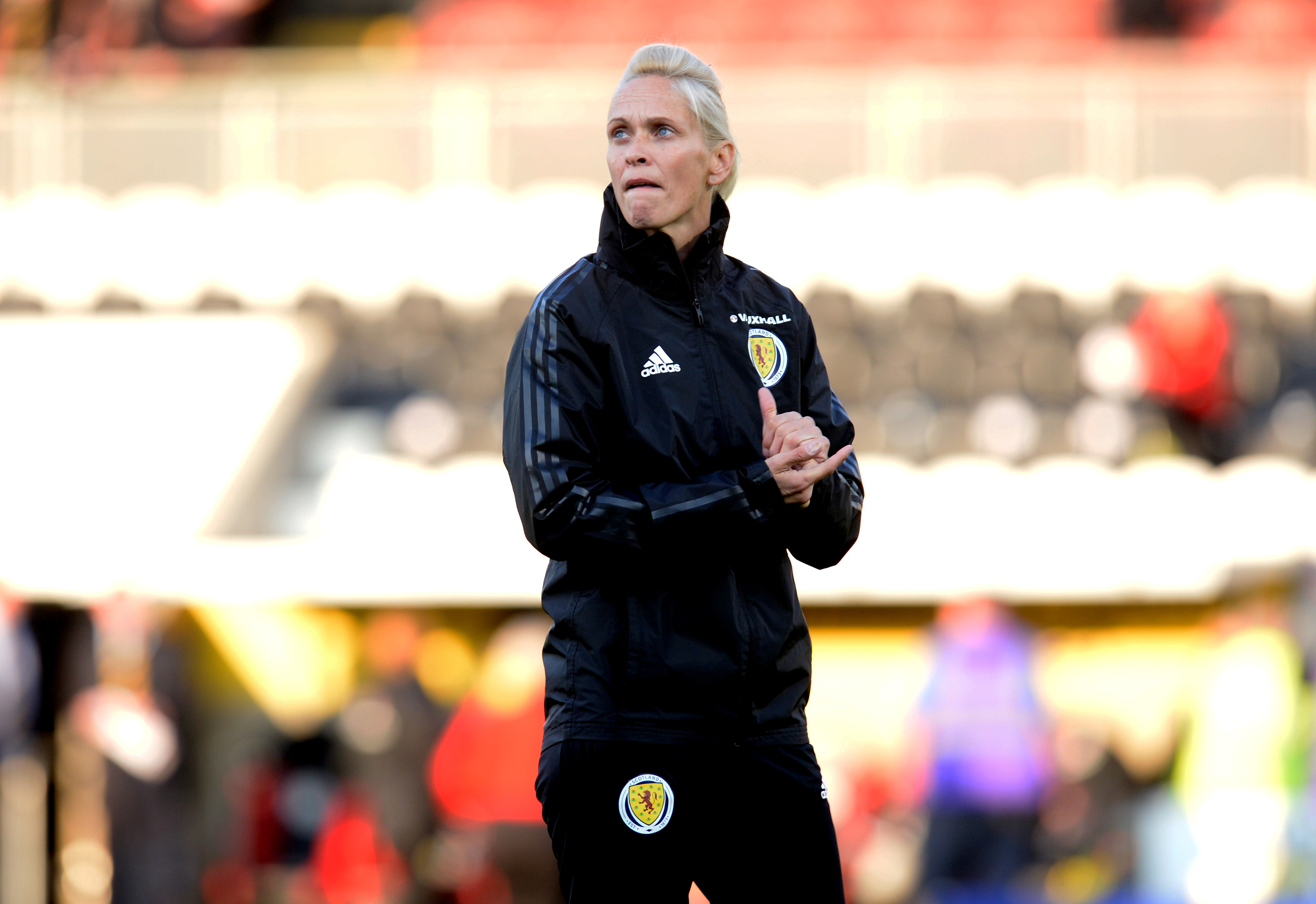 Scotland head coach Shelley Kerr