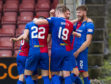 Shaun Rooney scored his first goal for Caley Thistle.