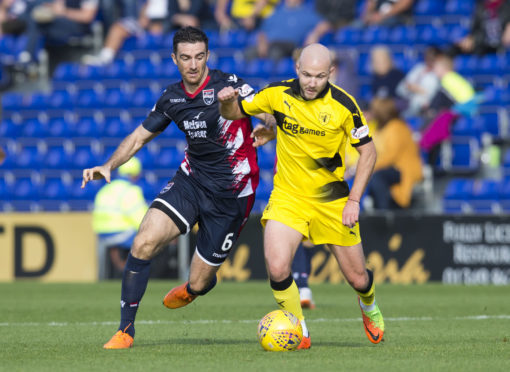 Ross County midfielder Ross Draper.