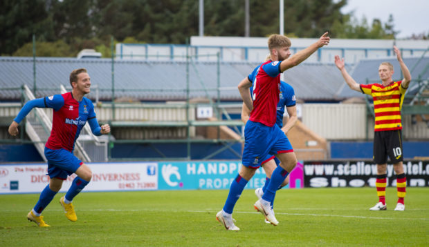 Caley Thistle defender Shaun Rooney.