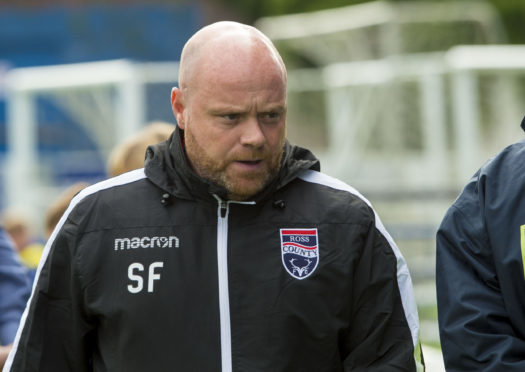 Ross County co-manager Steven Ferguson.